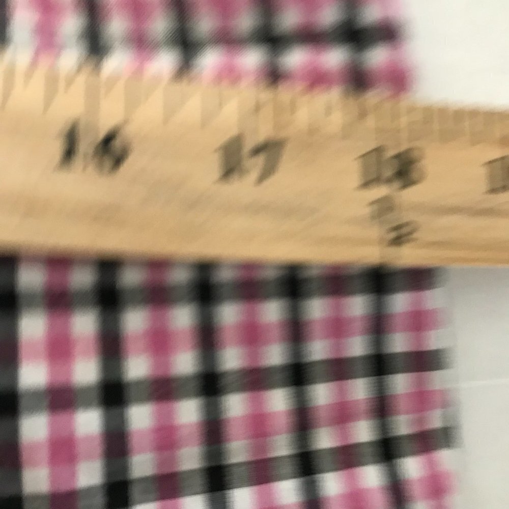 NWOT - Jones New York Sport Stretch Pink Plaid Check Bermuda Shorts - Picture 12 of 14